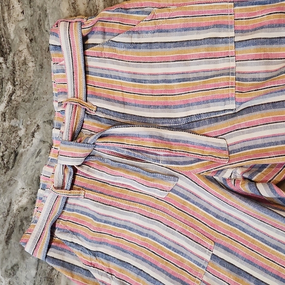 Multicolor cropped pants - Picture 4 of 5